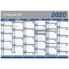 Kalender 2020 Væg Kæmpe 2×6