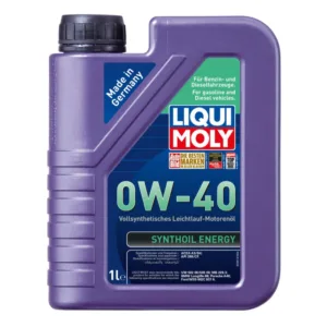 0W40 Synthoil Energy motorolie fra Liqui moly i 1l dunk Motorolie fra Liqui Moly