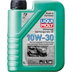 10W30 Plæneklipper Motorolie fra Liqui Moly i 1 liters dunk Motorolie fra Liqui Moly