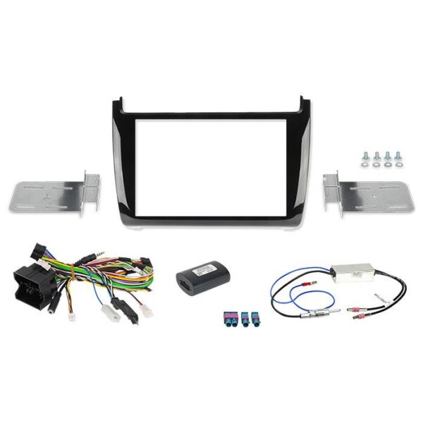 Alpine 2-DIN 8" Kit f. VW Polo 5/GTI 2014- Bilstereo > Monteringssæt