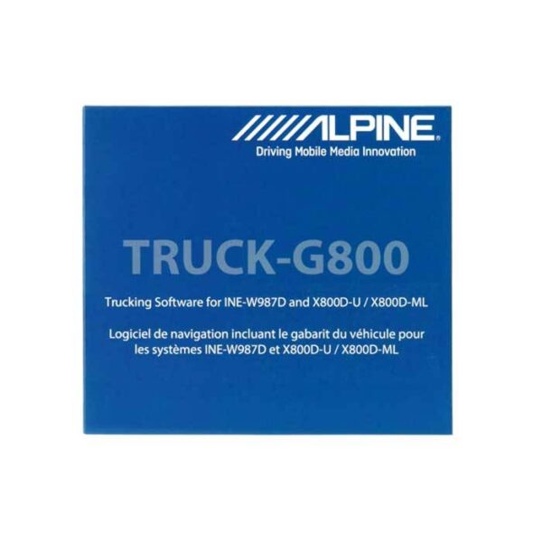 Alpine TRUCK-G800 Truck kort til INEW987D/X800 Bilstereo > Navigation til bil > Universal