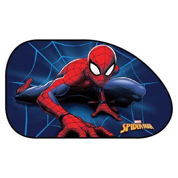 Disney solbeskytter Spiderman - 2 stk. - 65x38 cm Indvendig tilbehør > Solbeskyttelse