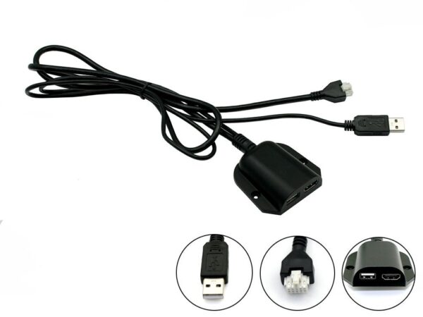 HDMI/USB modul Bilstereo > Monteringsdele