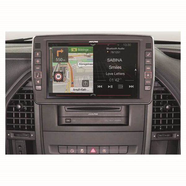 Alpine Style X903D-V447 Mercedes Vito 2014- - Multimedia Navigation Bilstereo > Navigation til bil > Mercedes