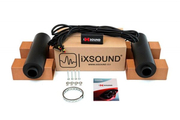 iXsound Soundbooster Med 2 højtalere/boostere Styling > Soundbooster