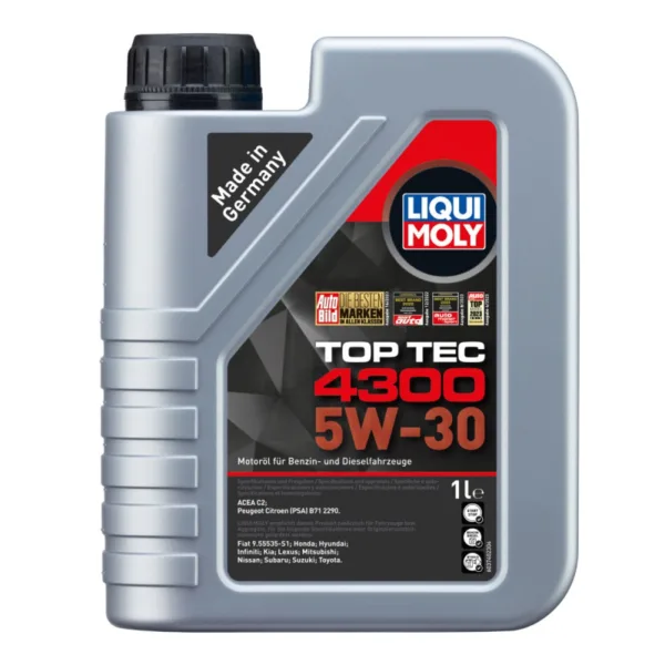 Top tec 4300 Liqui moly 5W30 Motorolie i 1l Top tec motorolie fra Liqui Moly