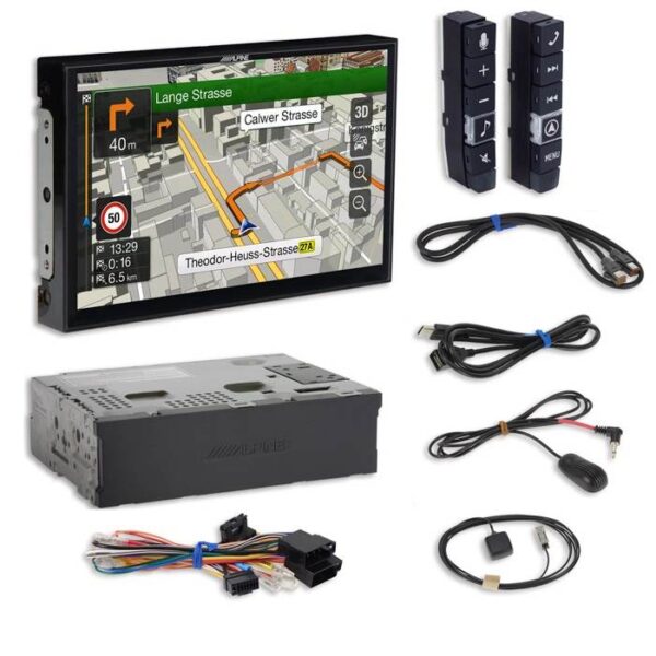 Alpine X901DF Freestyle 9" navigation Bilstereo > Navigation til bil > Universal