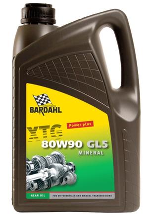 Bardahl Gearolie - XTG 75W90 Synthetic 5 ltr Olie & Kemi > Gearolie