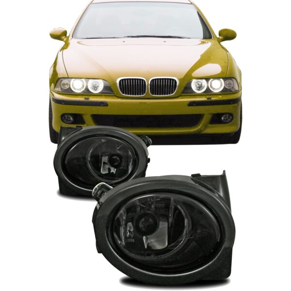 JOM Tågelygte sæt røgfarvet BMW 3 Serie E46 M3 årgang 1998- 2007 / 5 Serie E39 M5 årgang 1998-2005 Styling > Lygter