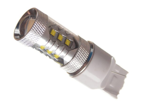 LED pære 80W Cree LED 10-30V - 7440 Canbus - Xenon hvid Udvendig tilbehør > Pærer