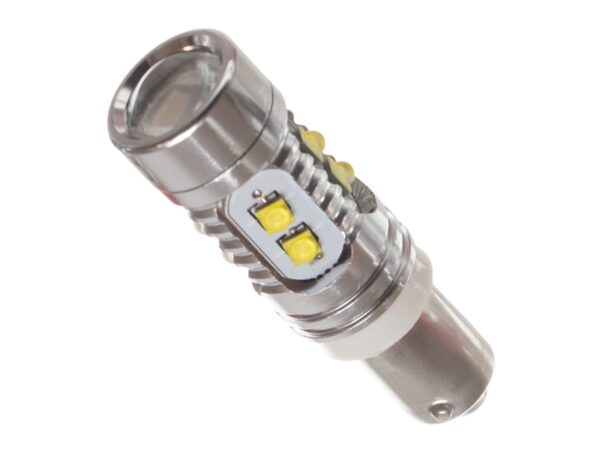 LED pære 50W CREE LED 10-30V - BAY9S H21W Canbus - Xenon hvid 6000K Udvendig tilbehør > Pærer
