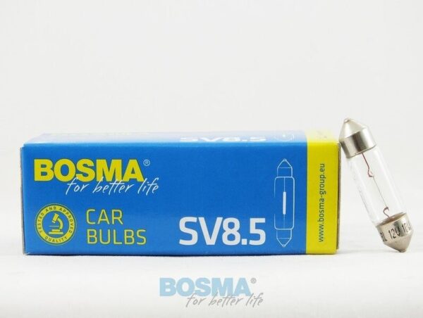 Bosma Pære 12V 10W SV8