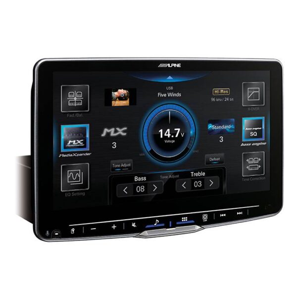 Alpine ILX-F905D HALO9 V2 med Apple Carplay og Android Auto Bilstereo > Multimedie