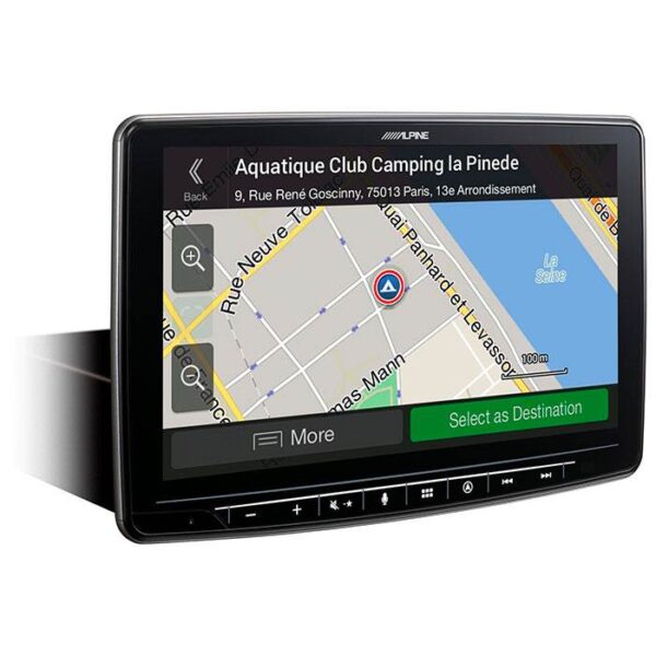 Alpine INE-F904DC Halo9 med navigation og truck kort Bilstereo > Navigation til bil
