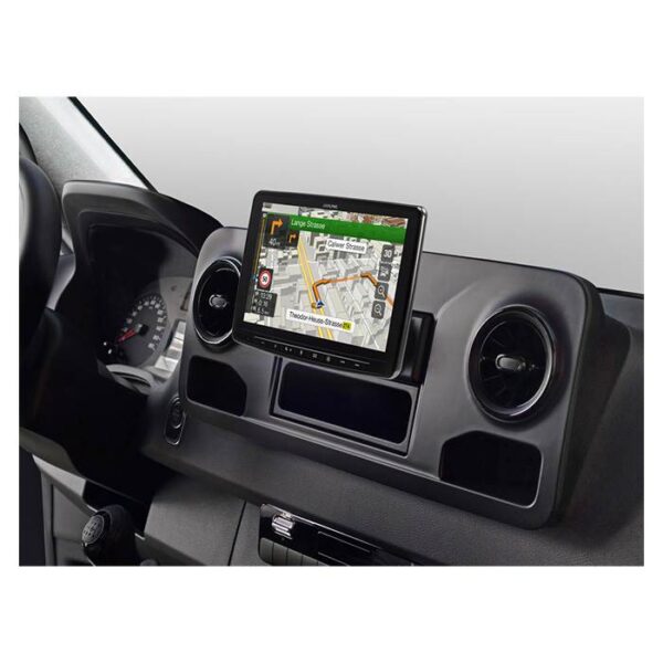 Alpine INE-F904DU HALO9 navigation bundle til Mercedes Sprinter S907 Bilstereo > Navigation til bil
