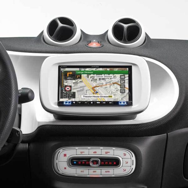 Alpine KITW997SMTW monterings kit f. SMART 453 til INEW997D Hvid Bilstereo > Monteringssæt