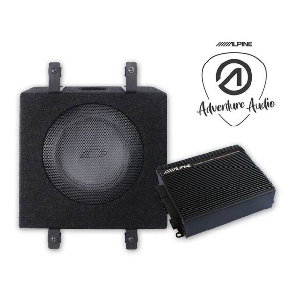 Alpine lydpakke - 6 kanal DSP forstærker og subwoofer til Mercedes 907/910 Bilstereo > Lydpakker
