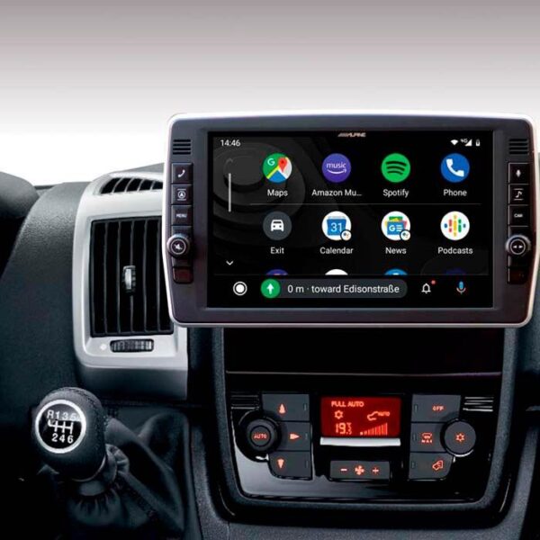 Alpine Style X903DDU2 Fiat Ducato 2006- Premium Multimedia Navigation Bilstereo > Navigation til bil