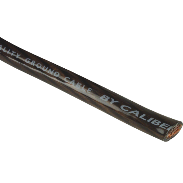 Caliber sort powerkabel 25 kv -1 meter Bilstereo > Monteringsdele