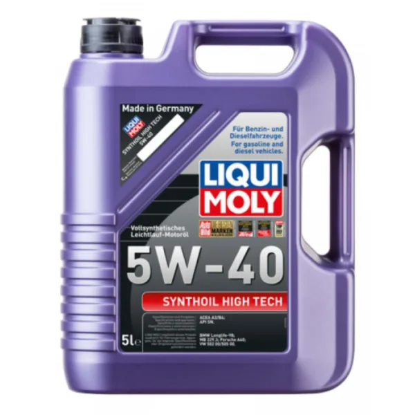 5W40 Motorolie Synthoil High Tech fra Liqui Moly