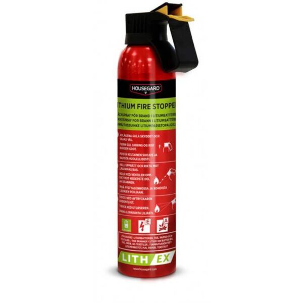 Housegard Lithium slukkespray AVD 500 ml Indvendig tilbehør > Sikkerhed