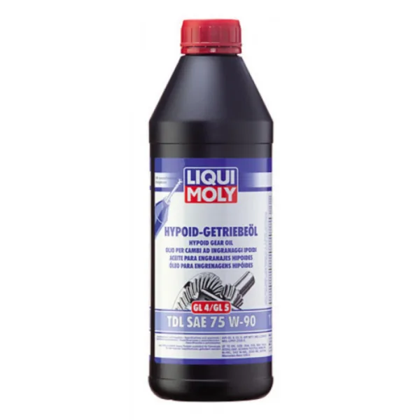 75W90 Gearolie TDL Hypoid semisyntetisk i 1 liters flaske fra Liqui Moly Gearolie fra Liqui Moly