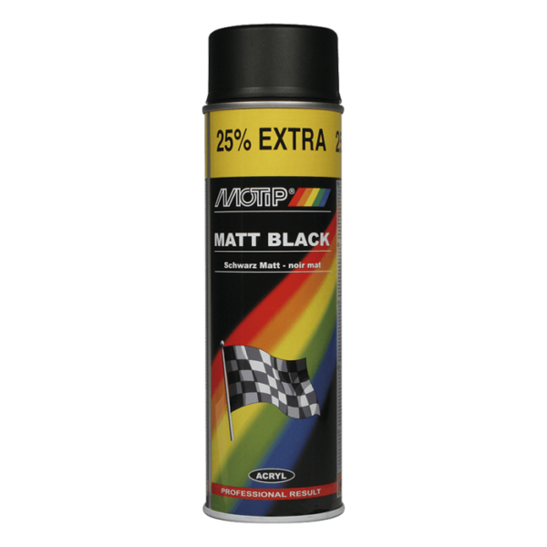 Motip universallak Sort mat - 500 ml. Olie & Kemi > Spray