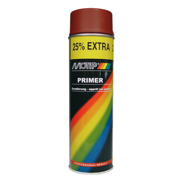 MOTIP primer (grunder) - rød - 500 ml. Olie & Kemi > Spray