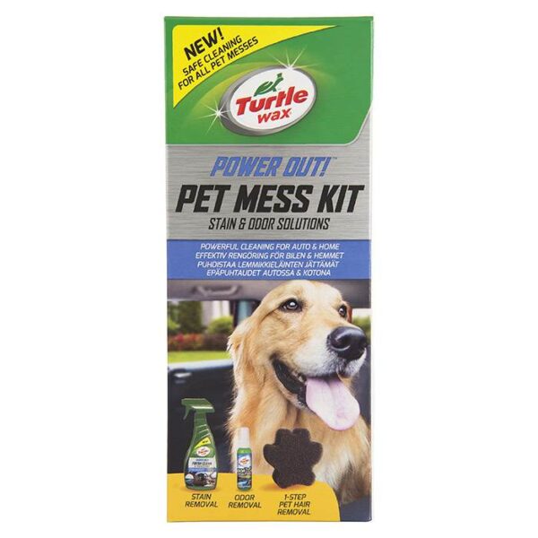 Turtle Wax Power Out! Pet mess kit Indvendig tilbehør > Hund i bilen