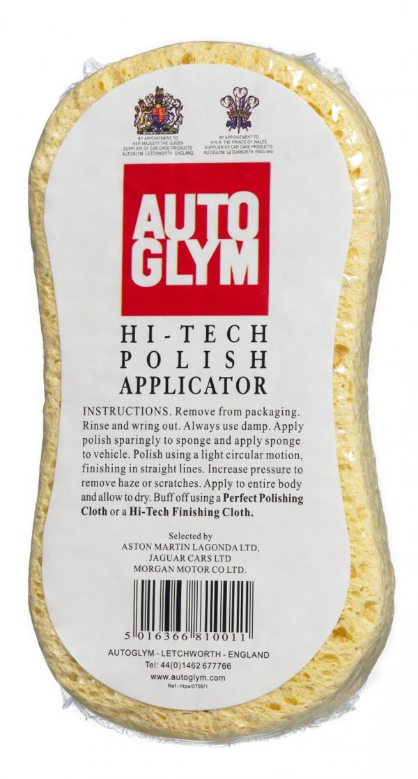 Autoglym Påføringssvamp - Hi-Tech Polish Applicator Bilpleje > Tilbehør