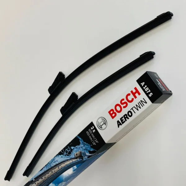 A187S Bosch AeroTwin Vinduesvisker / Viskerblade sæt på 60+45cm passer til Hyundai I30 + Kia Ceed op til årg. 2010 + Skoda SuberB Bosch Vinduesvisker / Viskeblade & Bagrudeviskere
