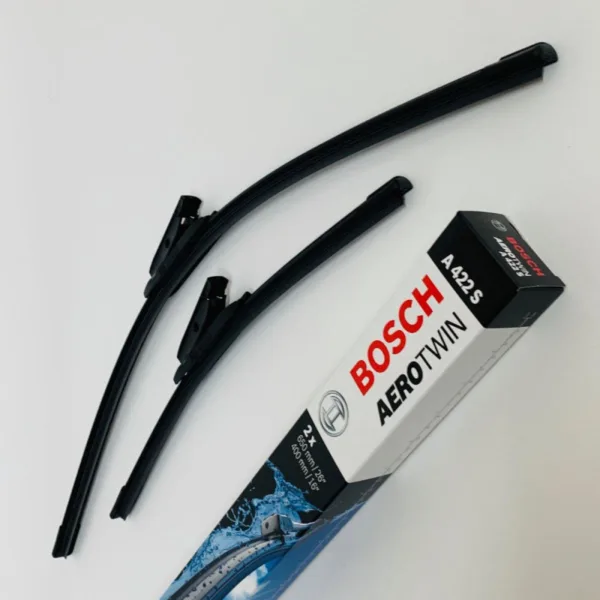 A422S Bosch AeroTwin Vinduesvisker / Viskerblade sæt på 65+40cm passer til CitroÃ«n C3 II fra 09/2009 og frem + Renault Laguna 3 årg. 2008 og frem Bosch Vinduesvisker / Viskeblade & Bagrudeviskere