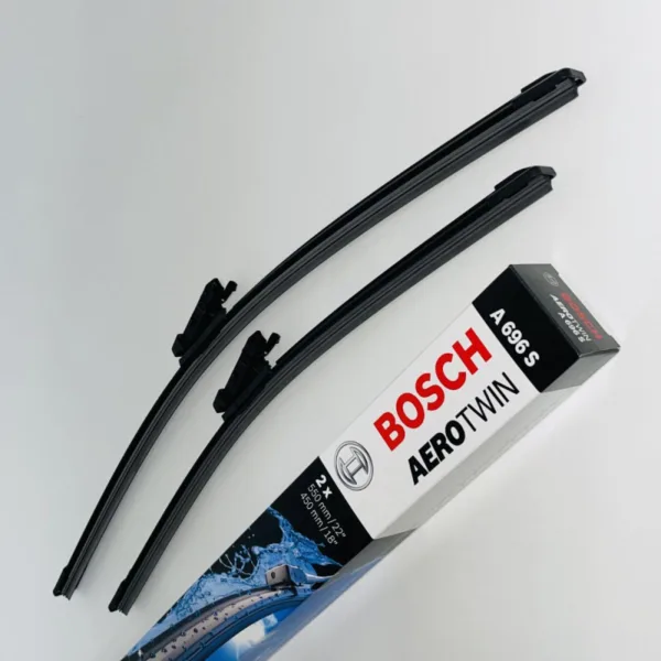 A696S Bosch AeroTwin Vinduesvisker / Viskerblade sæt på 55+45cm passer til BMW Serie 1 & 2 (F20+F21+F22) Bosch Vinduesvisker / Viskeblade & Bagrudeviskere