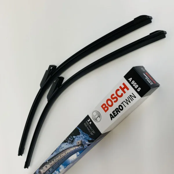 A958S Bosch AeroTwin Vinduesvisker / Viskerblade sæt på 2x65cm passer til Seat Altea + Altea XL + Toledo 09.2004 og frem til 05.2009 Bosch Vinduesvisker / Viskeblade & Bagrudeviskere