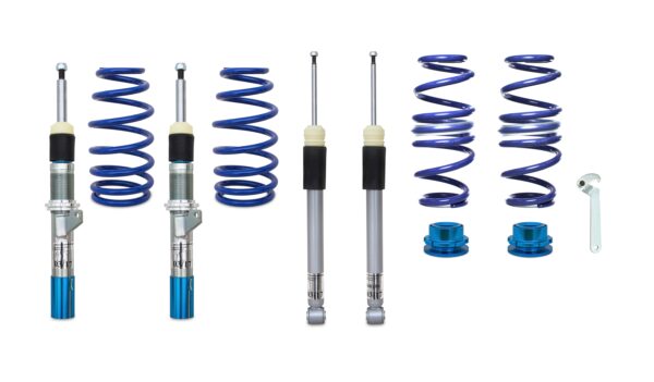 Blue Line - Gevindundervogn til VW Golf 8 (CD) - fast bagbro - 1100 kg Undervogn > Gevindundervogn